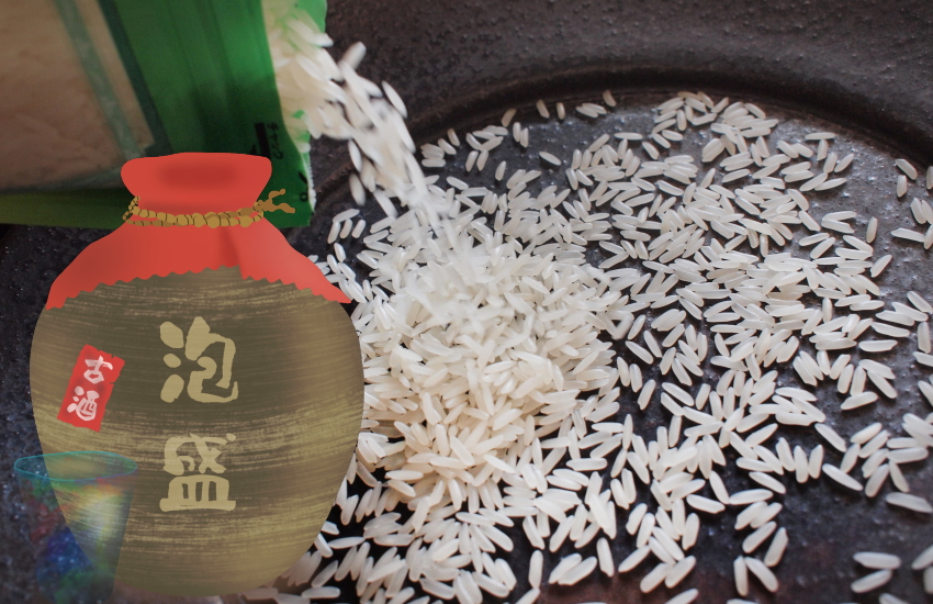 泡盛 原料 タイ米